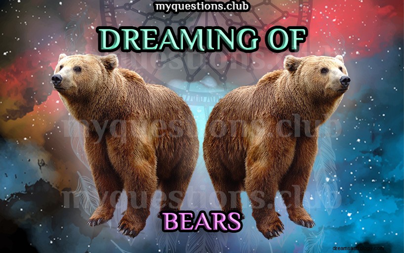 クマの夢を見る