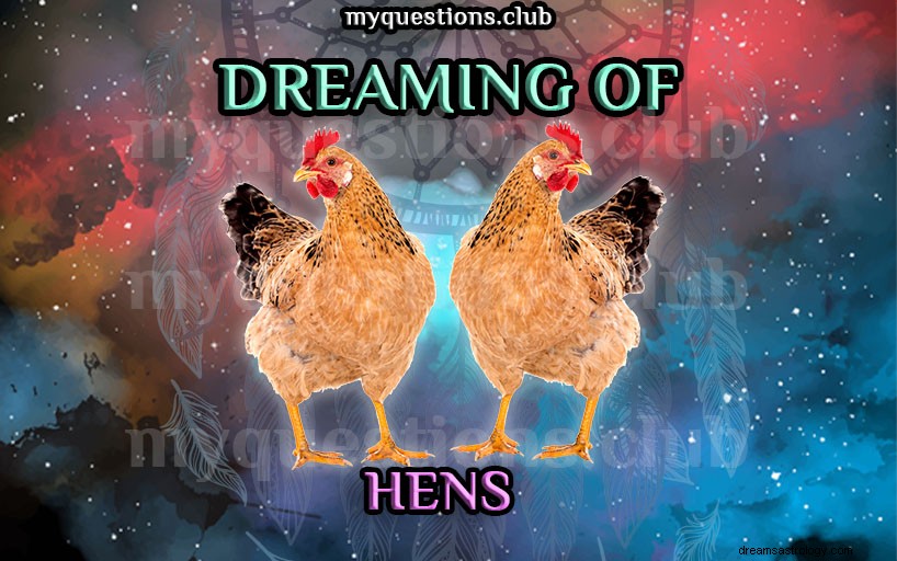 鶏の夢を見る