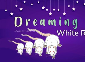 白いネズミの夢を見る