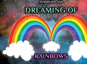 虹の夢を見る