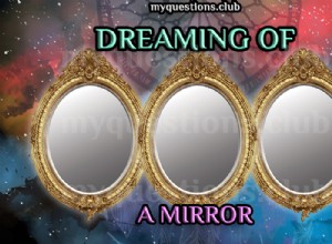 鏡の夢を見る