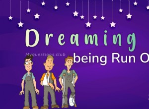 DRØMMER OM AT BLIVE KØRT OVER