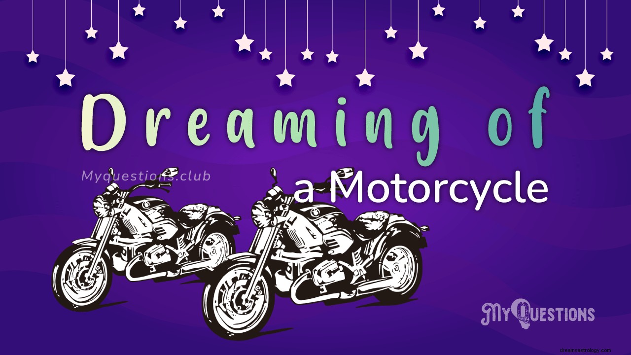 オートバイの夢を見る
