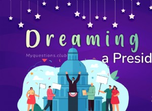 DRØMMER OM EN PRESIDENT