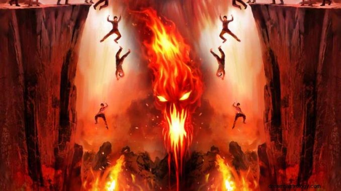 Significato spirituale del sogno del fuoco infernale