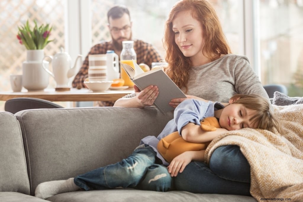 Dítě na klíně – význam snů a symbolika