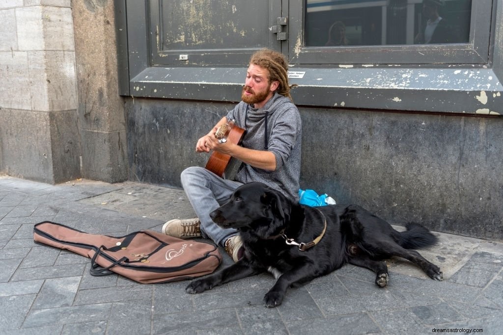 Vit hund – drömmening och symbolik