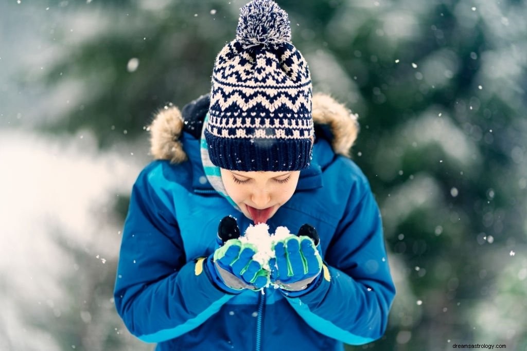 Neve:significato e simbolismo del sogno