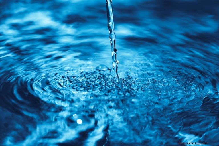 Acqua:significato e simbolismo del sogno