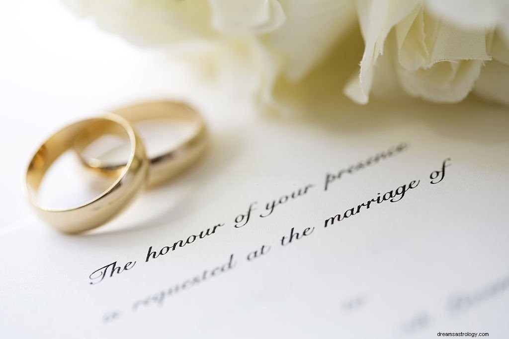 Casamento – Significado e simbolismo dos sonhos