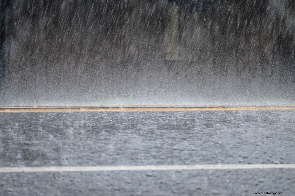 雨 – 夢の意味と象徴