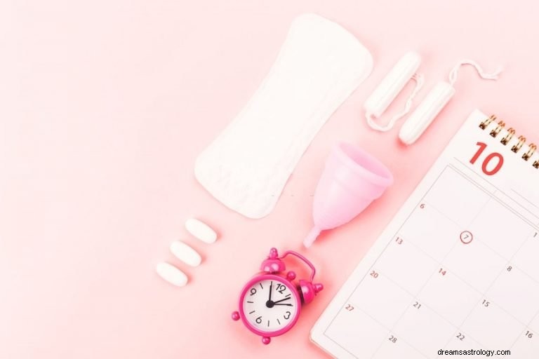 Menstruace – význam snů a symbolika