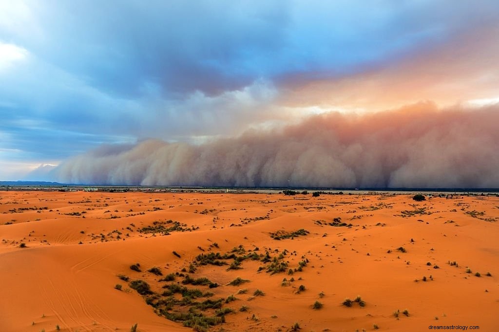 Tormenta – Significado y simbolismo de los sueños