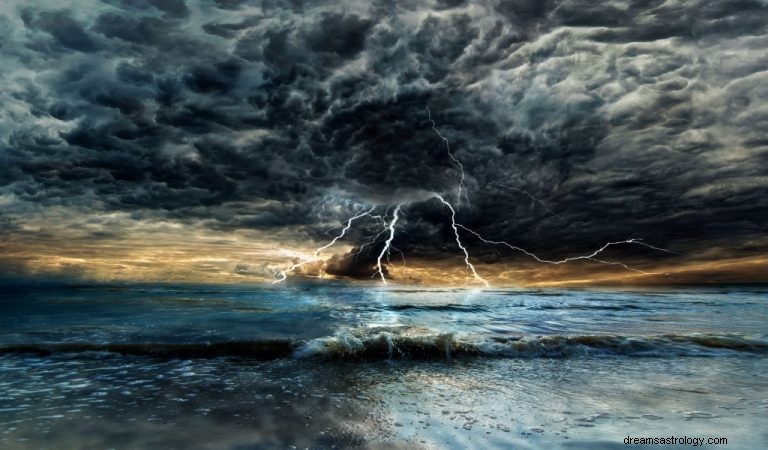 Storm – Betekenis en symboliek van dromen