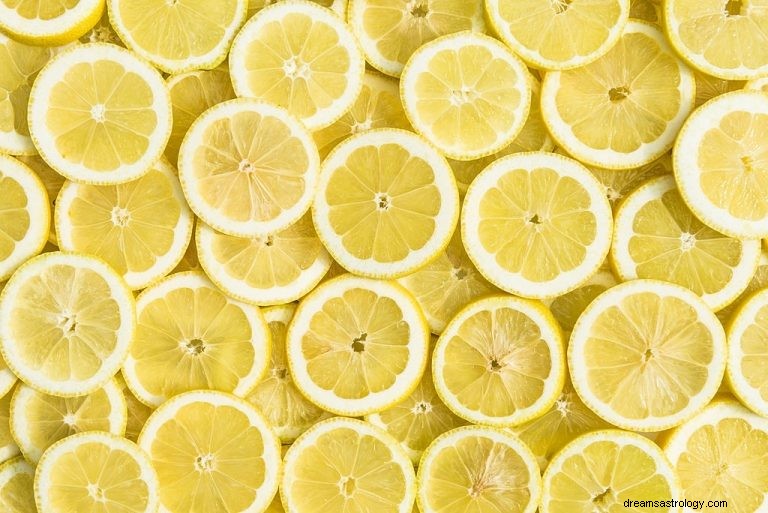 Zitrone – Bedeutung und Symbolik von Träumen