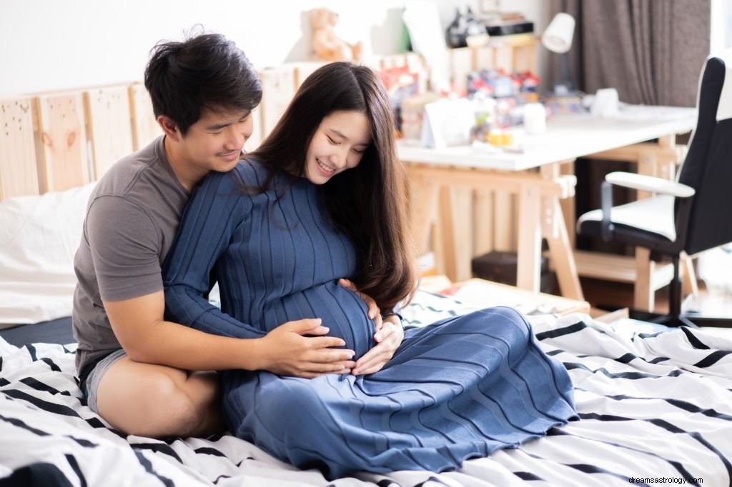 Gravid kvinna – drömmening och symbolik