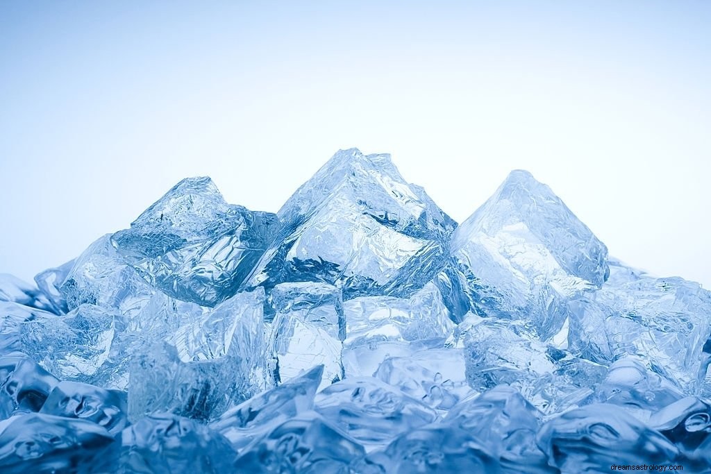 Hielo – Significado y simbolismo de los sueños