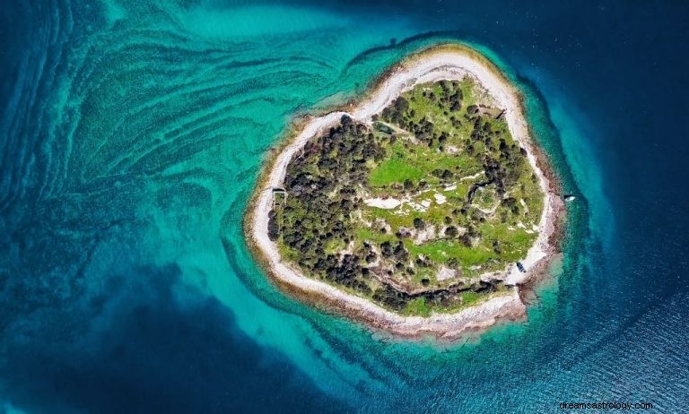 Ostrov – význam snu a symbolika