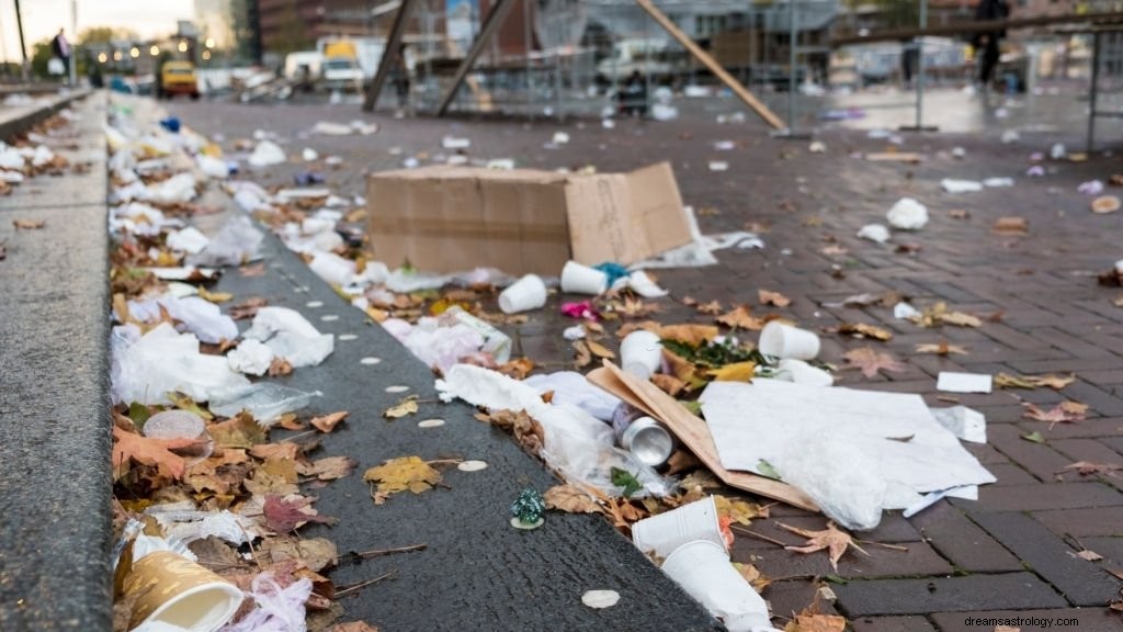 Déchets – Signification et symbolisme des rêves