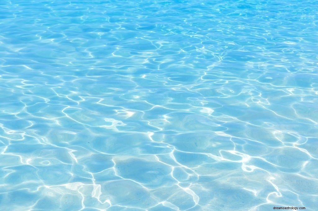 Rent vatten – drömmening och symbolik