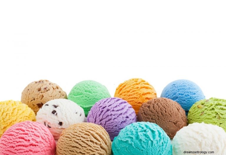 アイスクリーム – 夢の意味と象徴