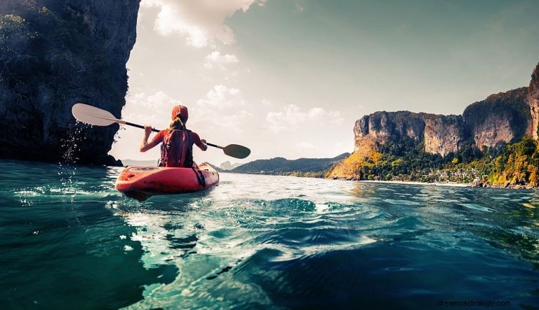 Canoa – Significado y simbolismo de los sueños