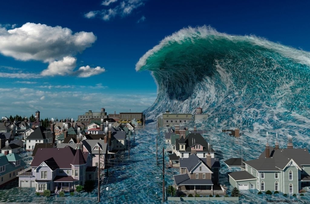 津波 – 夢の意味と象徴