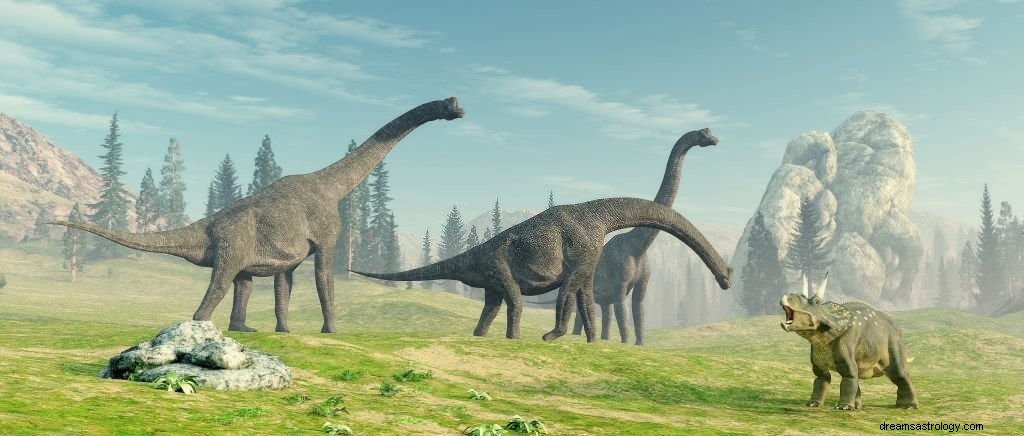 Dinosaurio – Significado y simbolismo de los sueños