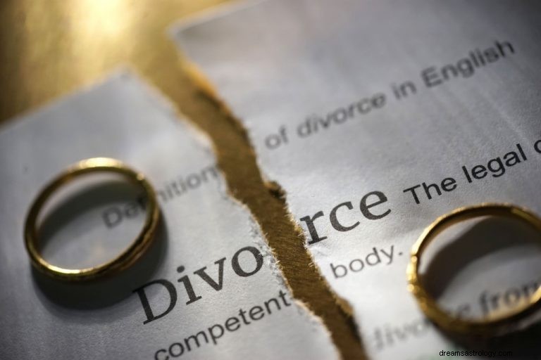 Skilsmisse – drømmebetydning og symbolik