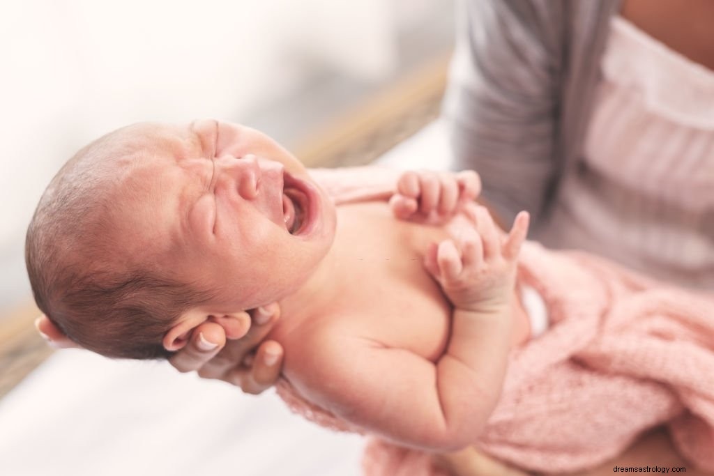 Bebé llorando – Significado y simbolismo de los sueños