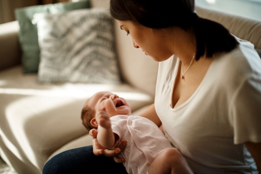 Huilende baby - Betekenis en symboliek van dromen