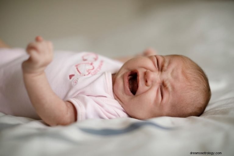 赤ちゃんの泣き声 – 夢の意味と象徴