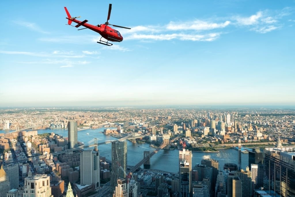 Helicóptero – Significado y simbolismo de los sueños