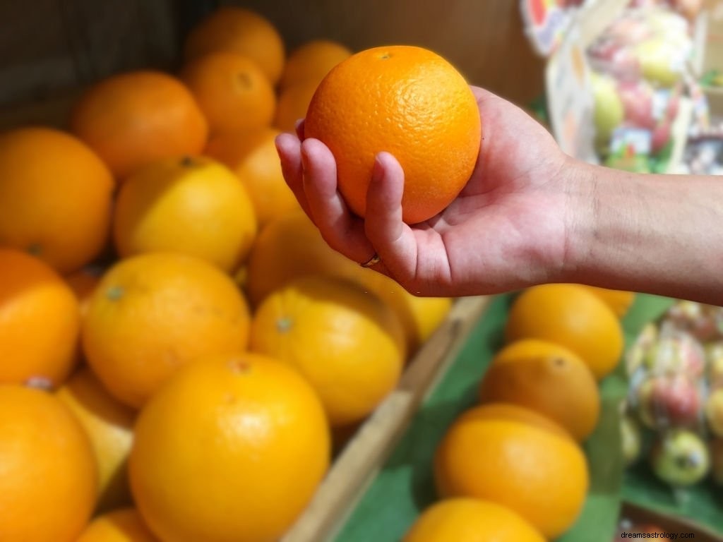 Pomarańczowy – znaczenie i symbolika snu