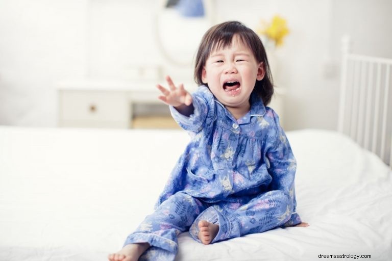 Niño llorando – Significado y simbolismo de los sueños