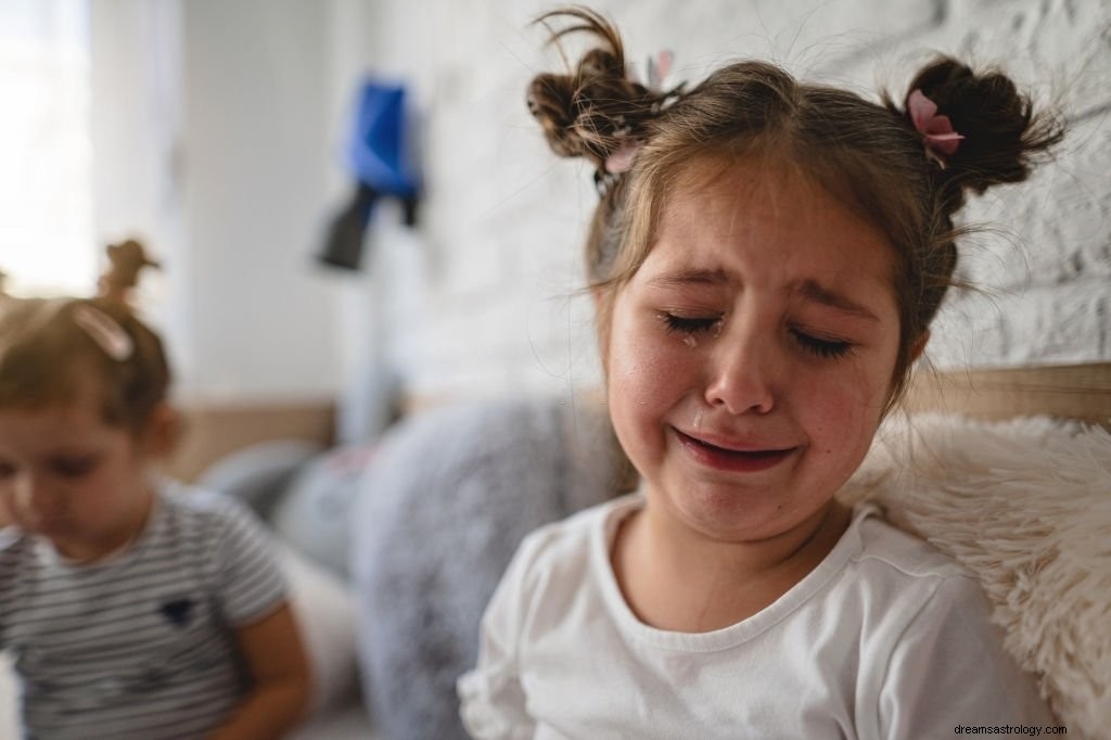 Niño llorando – Significado y simbolismo de los sueños