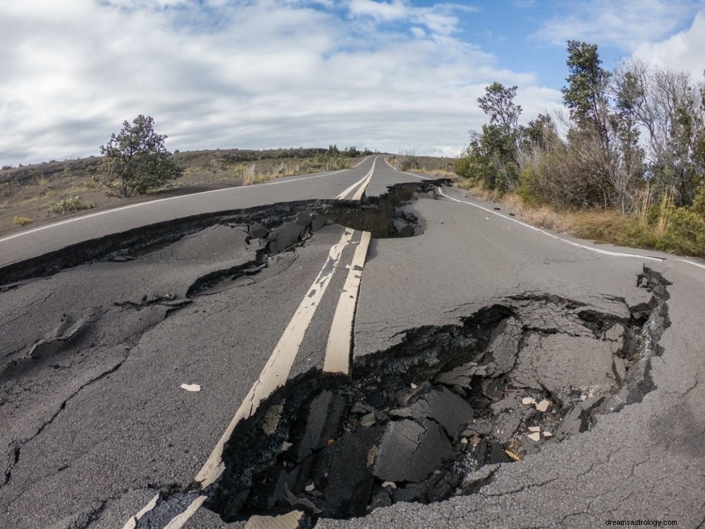 Terremoto – Significado y simbolismo de los sueños