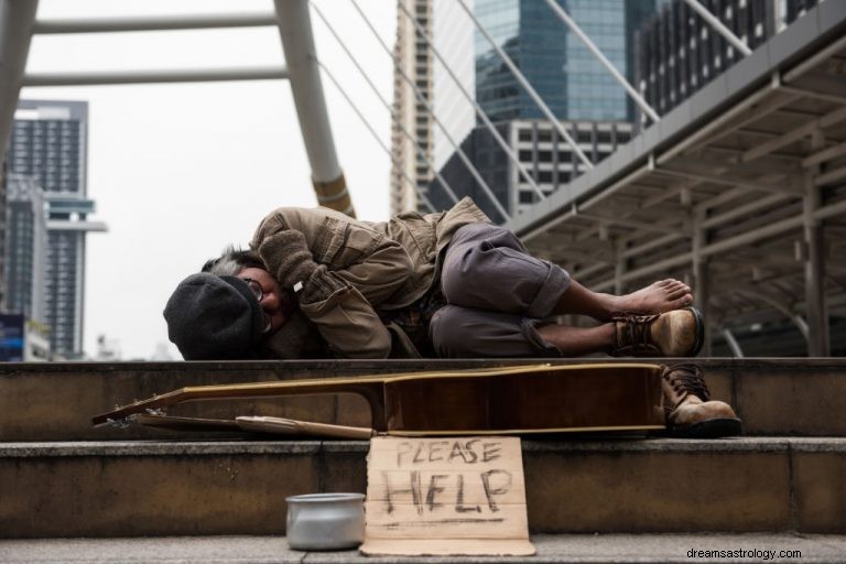 乞食 – 夢の意味と象徴
