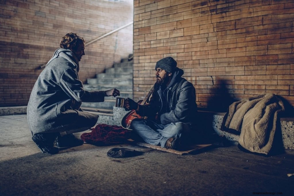 乞食 – 夢の意味と象徴