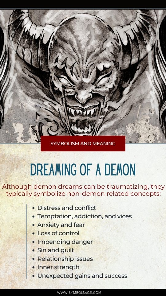 Snění o démonech:Odhalení jejich symboliky a skrytých významů 